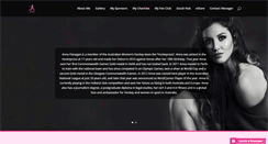 Desktop Screenshot of annaflanagan.com